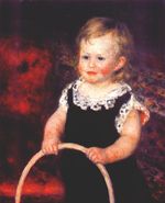 Ренуар Ребёнок с обручем 1875г