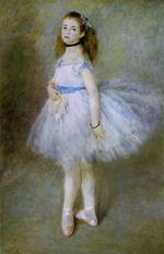 Ренуар Танцовщица Балерина 1874г