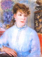 Ренуар Портрет женщины 1877г