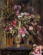 Ренуар Ваза с цветами 1871г