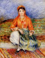 Ренуар Алжирская девочка 1881г