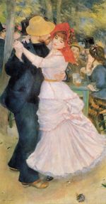 Ренуар Танцы в Буживале 1883г