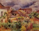 Ренуар Пейзаж 1884г