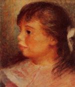 Ренуар Портрет девочки 1880г