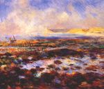 Ренуар Морской пейзаж 1883г