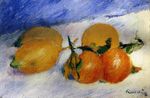 Ренуар Натюрморт с лимонами и апельсинами 1881г