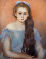 Ренуар Портрет девушки 1887г