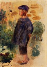 Ренуар Портрет ребёнка в берете 1892г