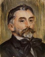 Ренуар Портрет Стефана Малларме 1892г