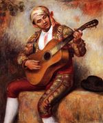 Ренуар Испанский гитарист 1897г