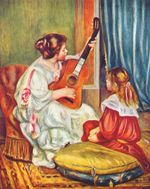 Ренуар Женщина с гитарой 1897г