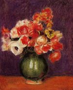 Ренуар Цветы в вазе 1901г