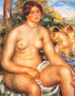 Ренуар Сидящая купальщица 1914г