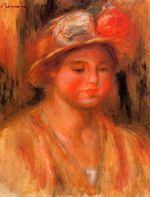 Ренуар Портрет женщины 1915г